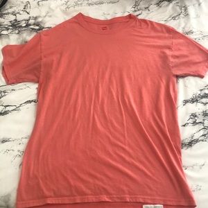 Salmon colored t-shirt
